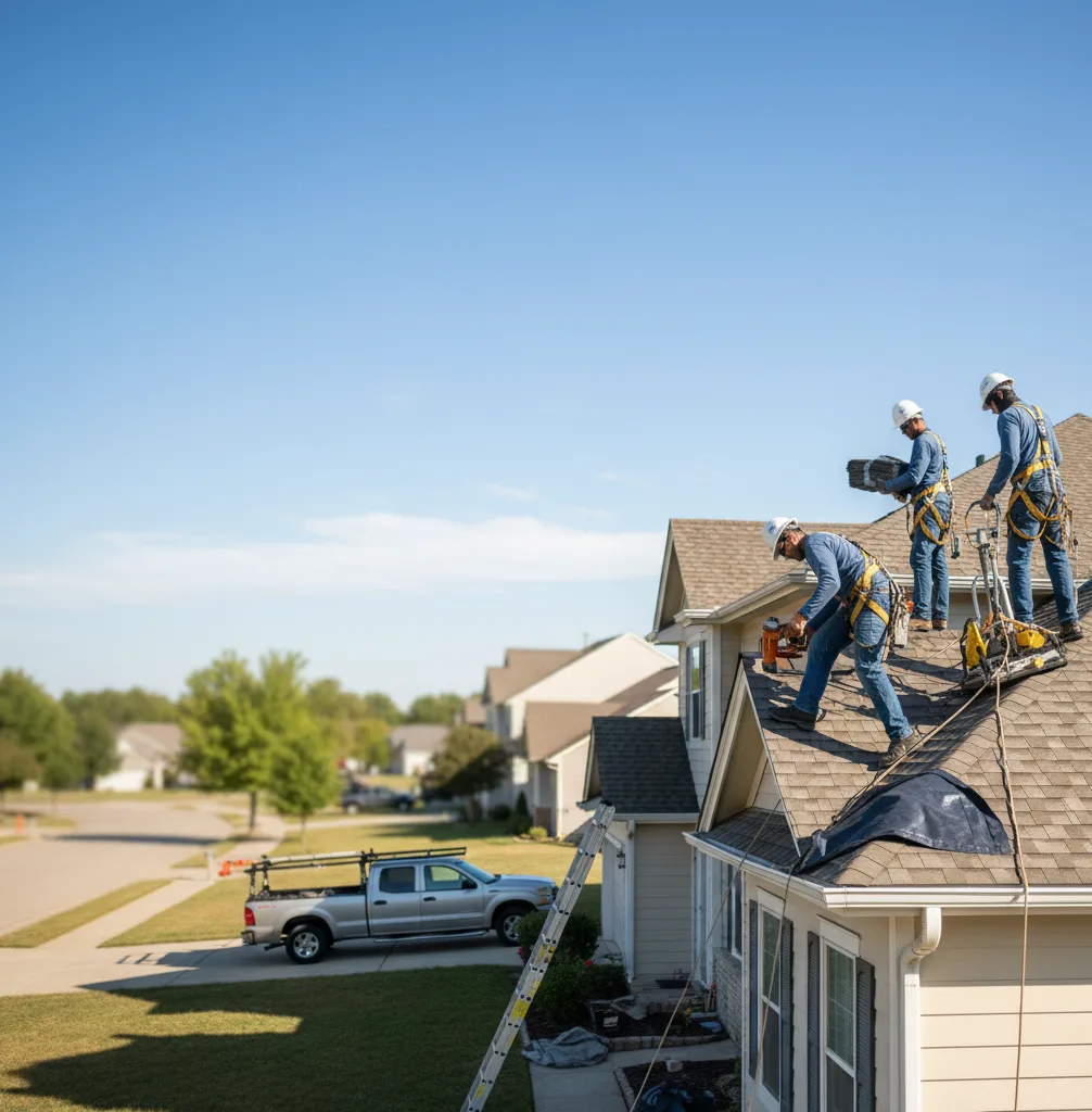 Roof Repair in Vass